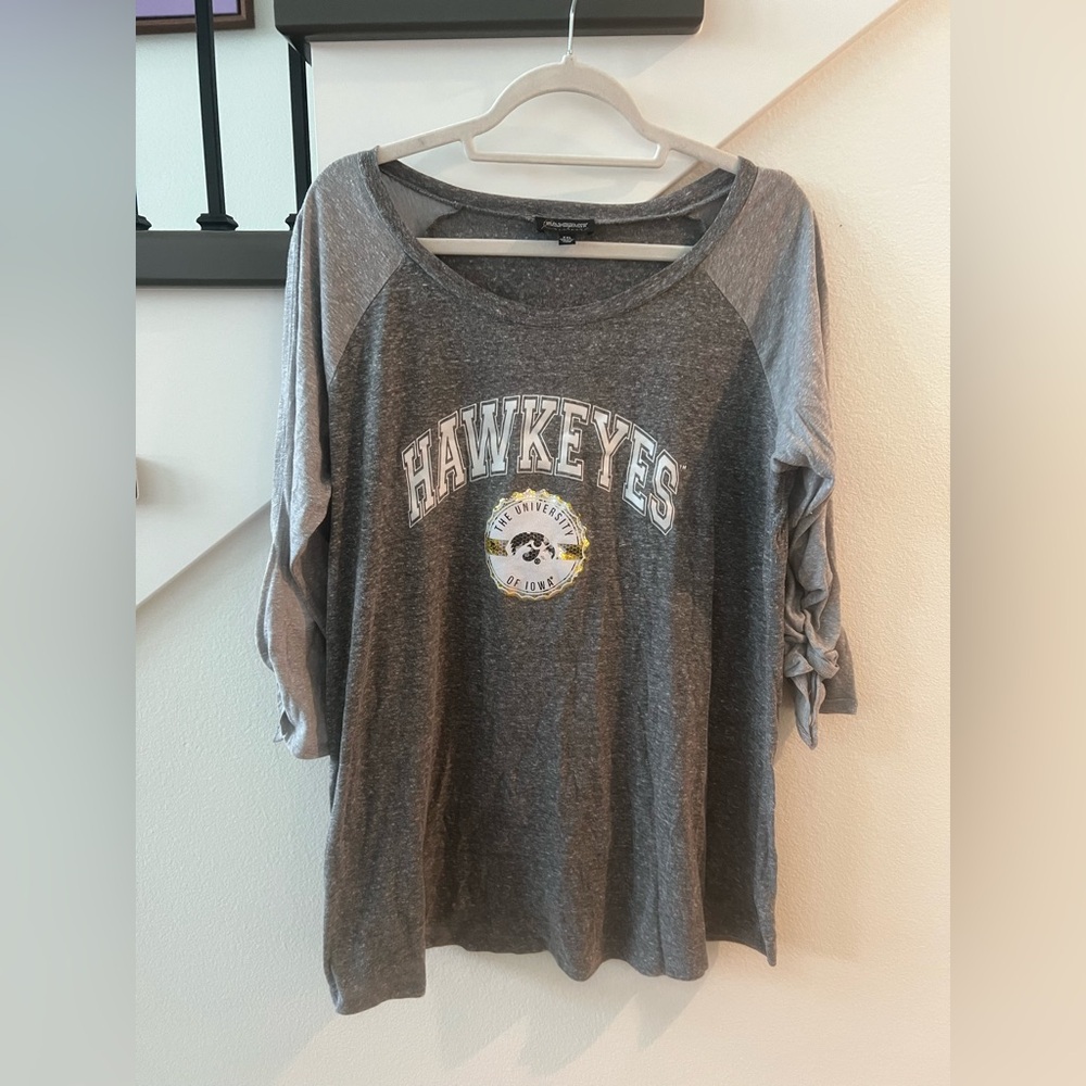 Gameday Couture Iowa Hawkeye Top